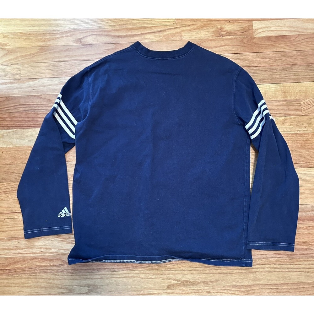 Adidas New York Yankees Shirt Blue Pullover Vintage - Picture 6 of 6